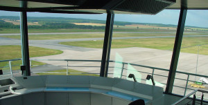 Flughafen Kontrollpulte