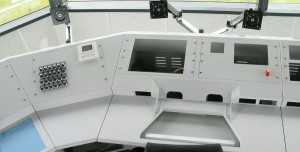 Flughafen Kontrollpulte